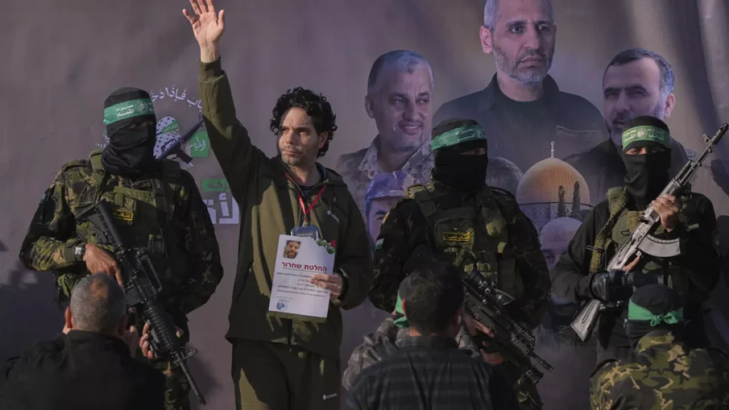 hamas releasing the hostages